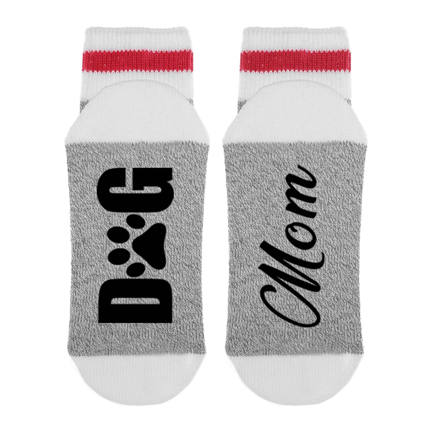 Sock Dirty to Me - Dog Mom - Socks: Matte Black