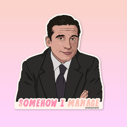 Pop Cult Paper - Funny Laptop Sticker - The Office Vinyl Sticker