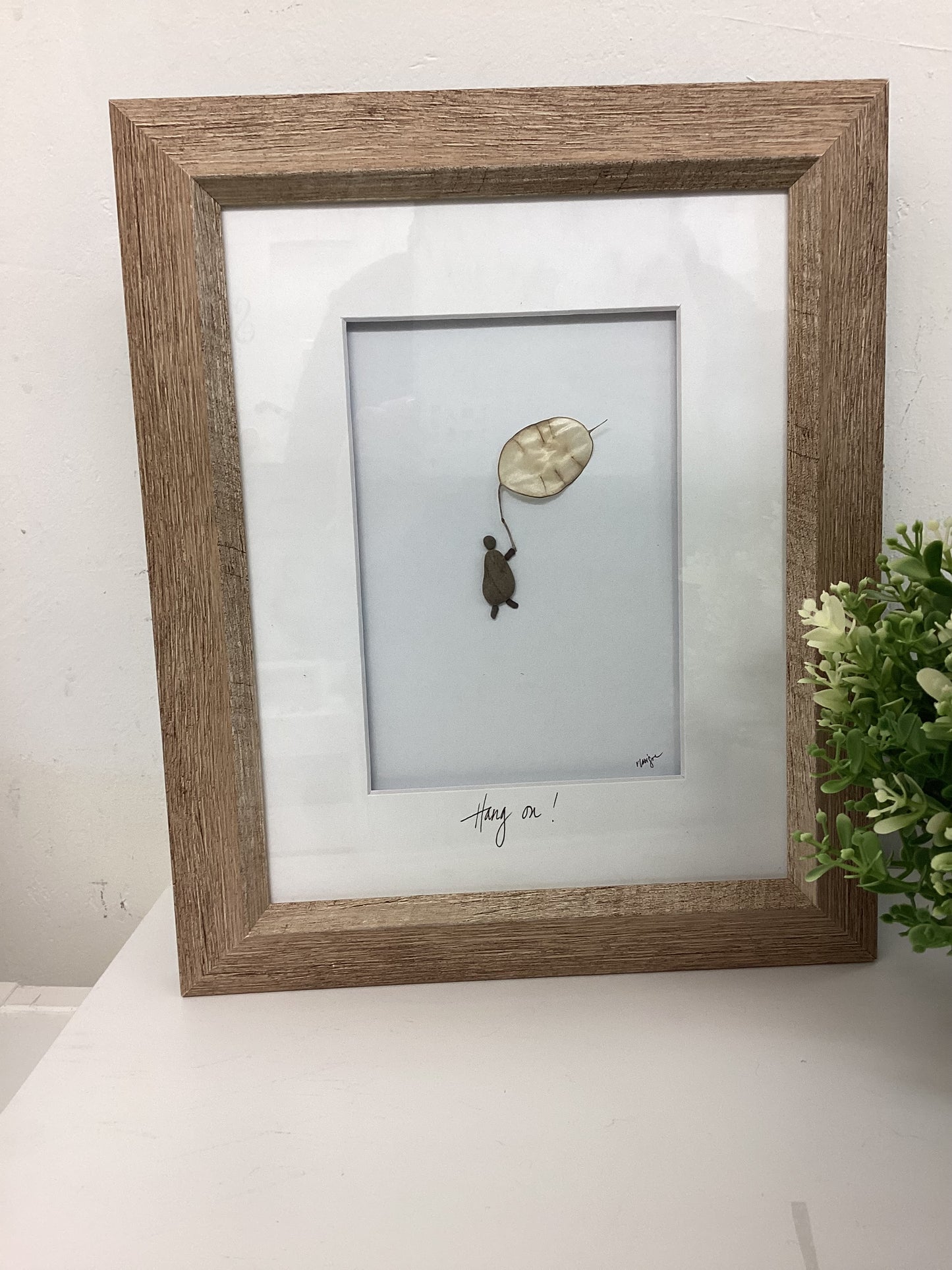 The Whispering Pebble- Framed Art