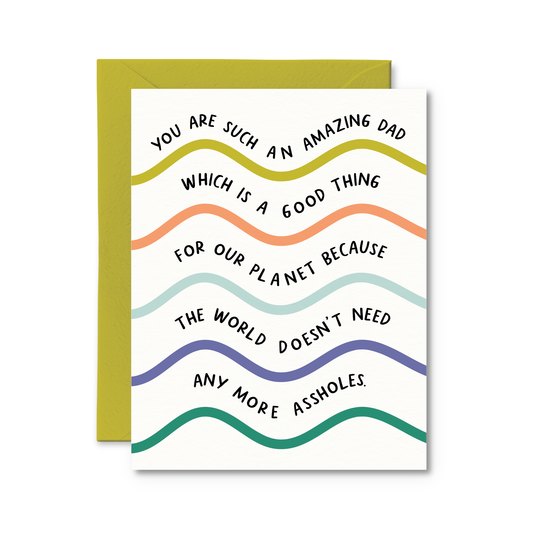 Pretty by Her - Such an Amazing Dad Card
