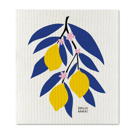 Badger & Burke - Lemon Branch Sponge Cloth