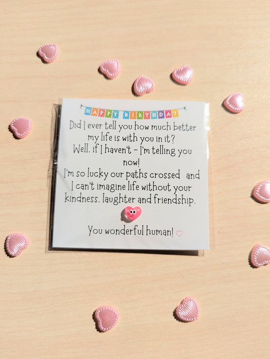 Uplifted Ink - Heartfelt Birthday Card for Friend – Friendship Birthday
