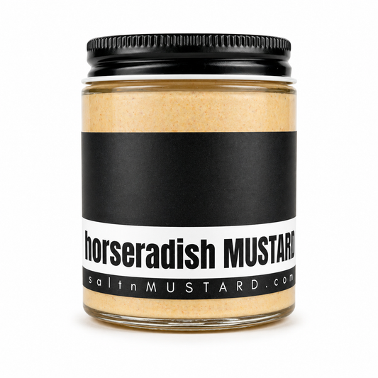 salt + MUSTARD - Horseradish MUSTARD