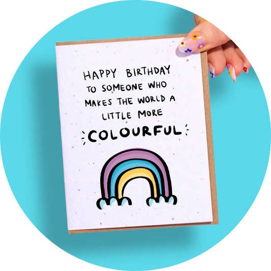 SowSweet Greetings Inc - Colourful Birthday