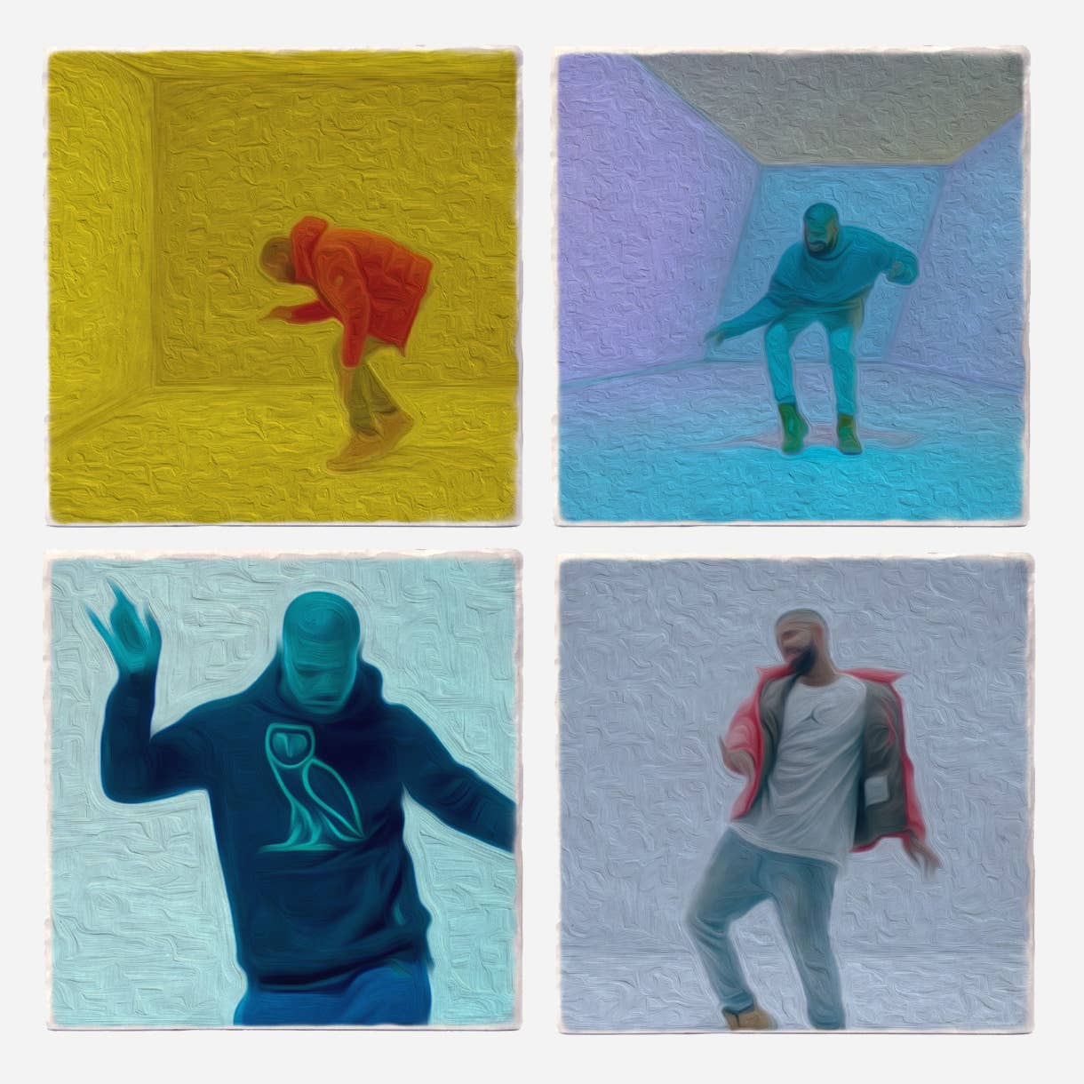 Versatile Coasters Canada - Hotline Bling Coasters: 4"x4"