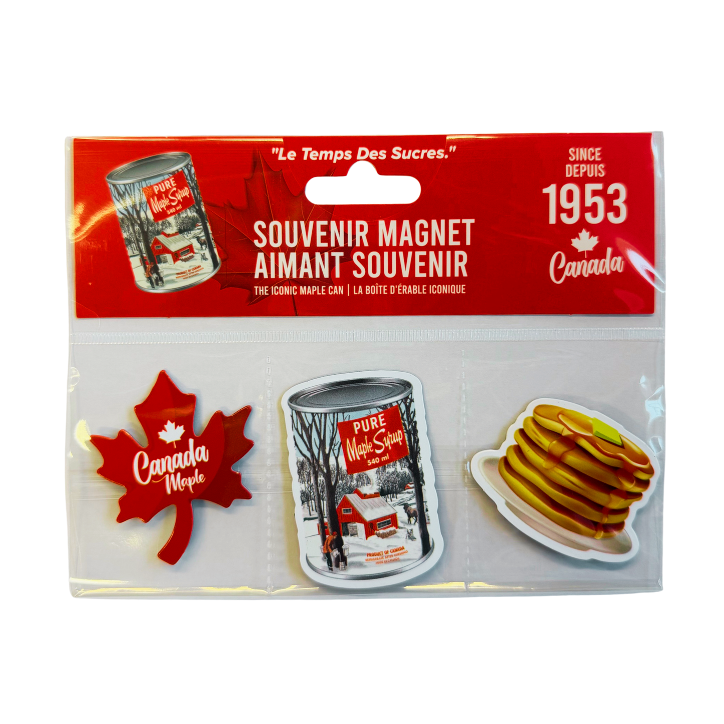 Seracon - Flexible Souvenir magnet 3-Pack: English