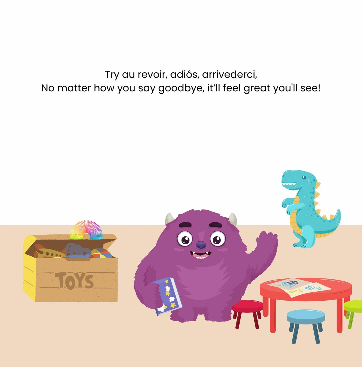 Doodle Paw Press - Goodbye Diapers- A potty training prep book for kids.