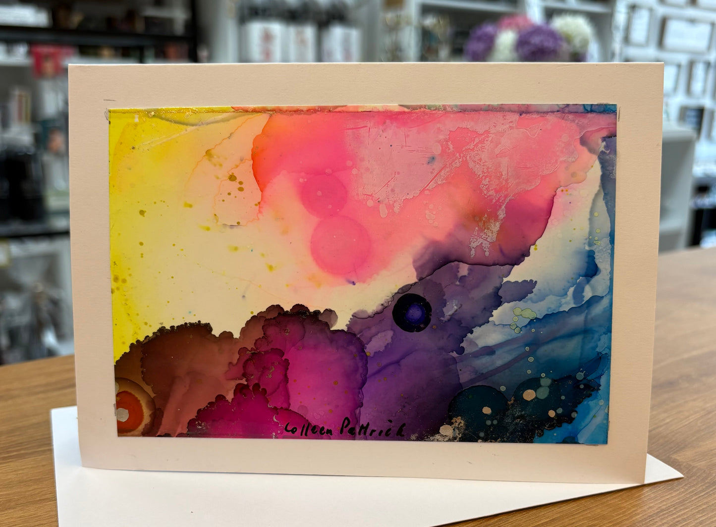 Colleen Pattrick - Handmade Abstract Greeting cards