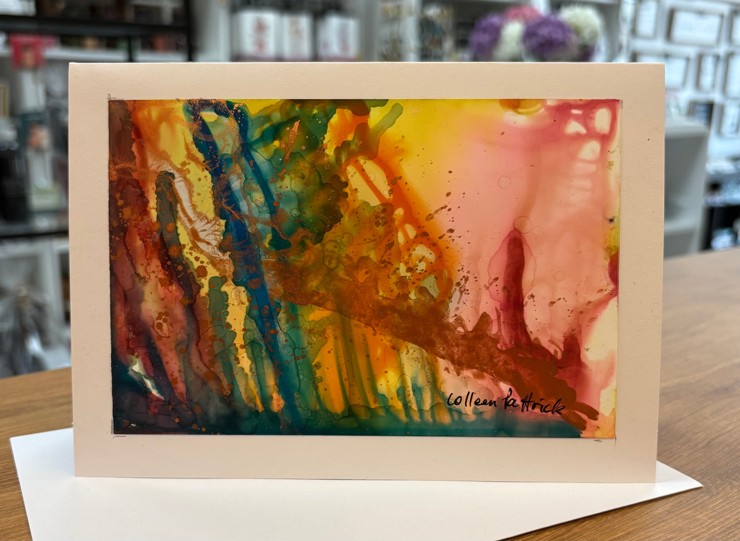 Colleen Pattrick - Handmade Abstract Greeting cards