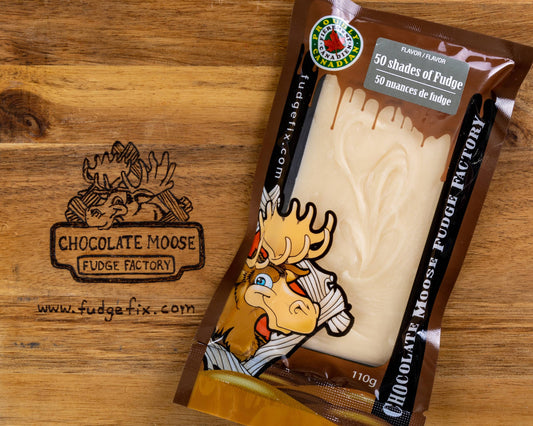 Chocolate Moose Fudge Factory - Fudge - Vanilla Cupcake 110gCase of 12: 110g