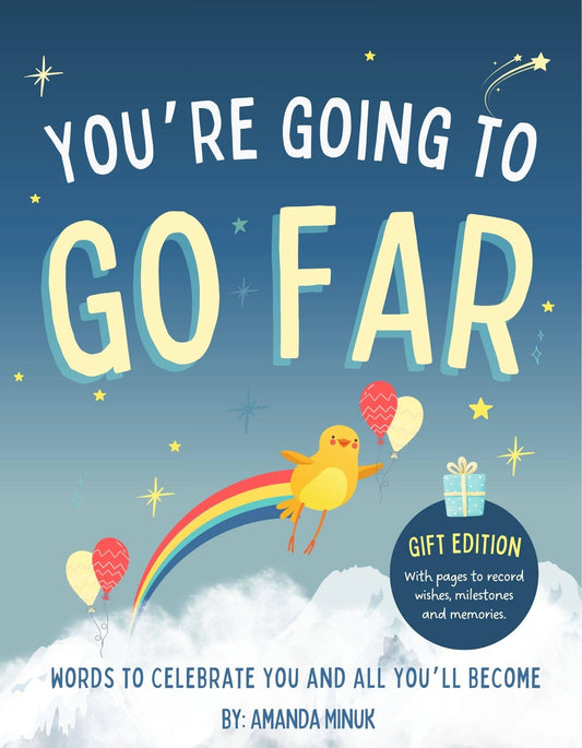 Doodle Paw Press - You're Going To Go Far | New Baby Gift | Birthday Gift |