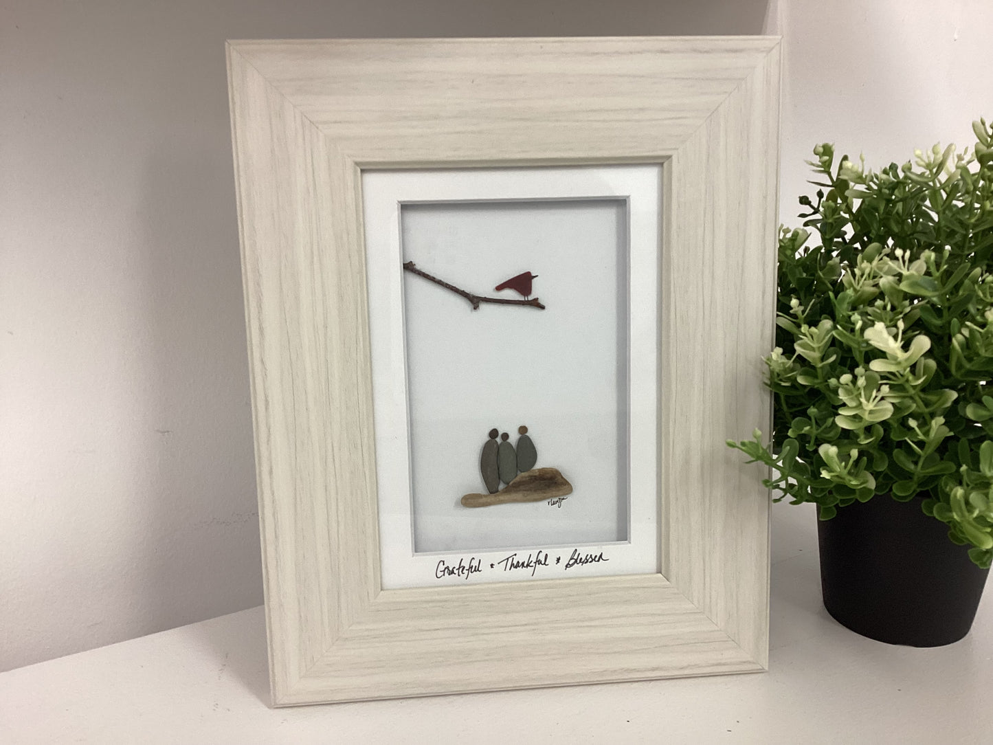 The Whispering Pebble- Framed Art