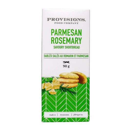Provisions Food Company - Parmesan & Rosemary Shortbread: 90g