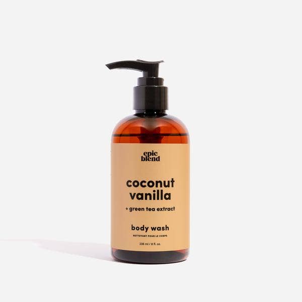 Epic Blend - Coconut Vanilla Body Wash Vegan: 8oz