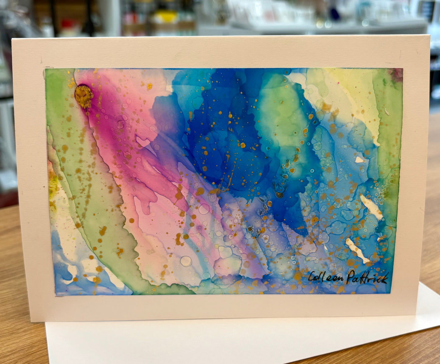 Colleen Pattrick - Handmade Abstract Greeting cards