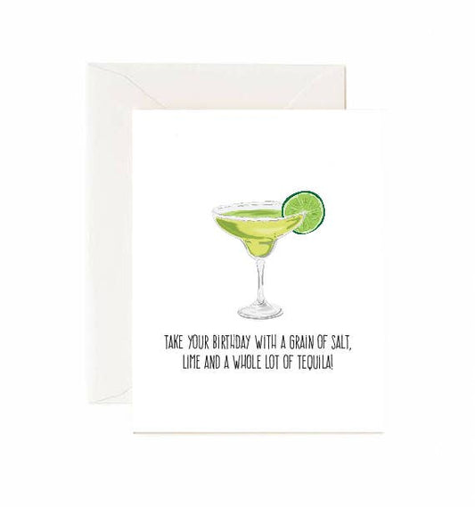 Jaybee Design - Take Your Birthday With A Grain Of Salt, Lime and A . . .