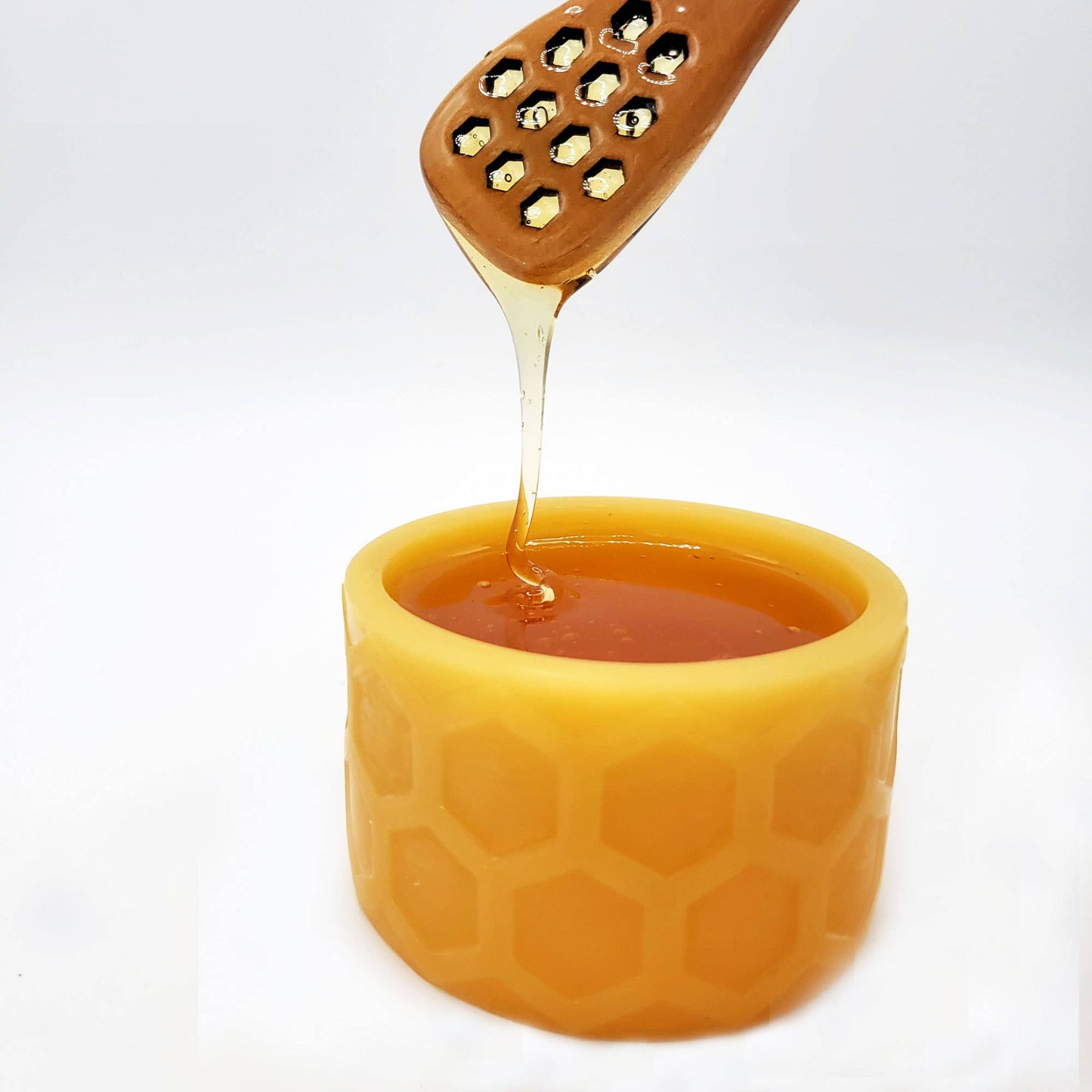 Eastvan bees - Beeswax honeypot: Natural