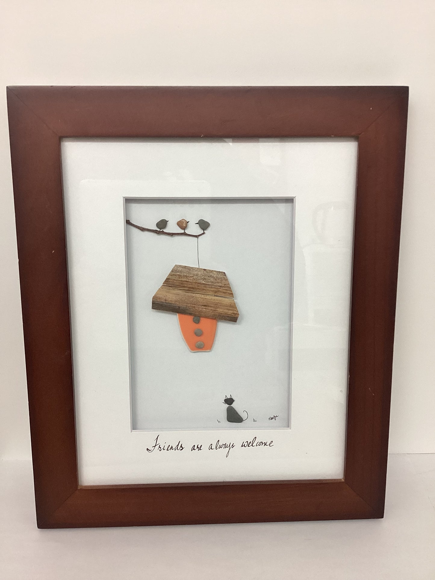 The Whispering Pebble- Framed Art