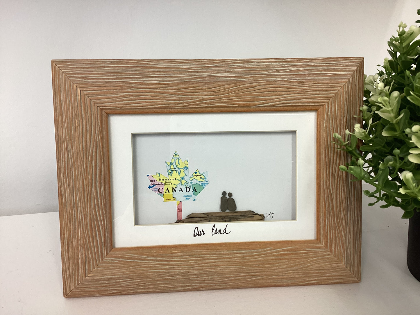 The Whispering Pebble- Framed Art