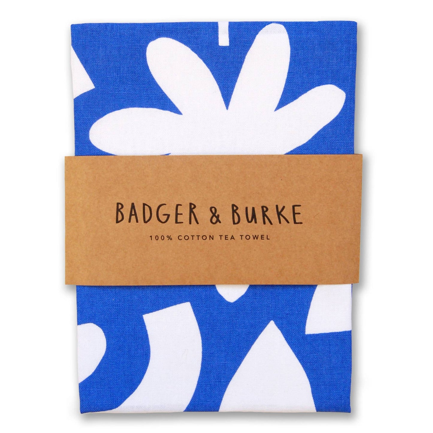 Badger & Burke - Blue Cut Out Tea Towel