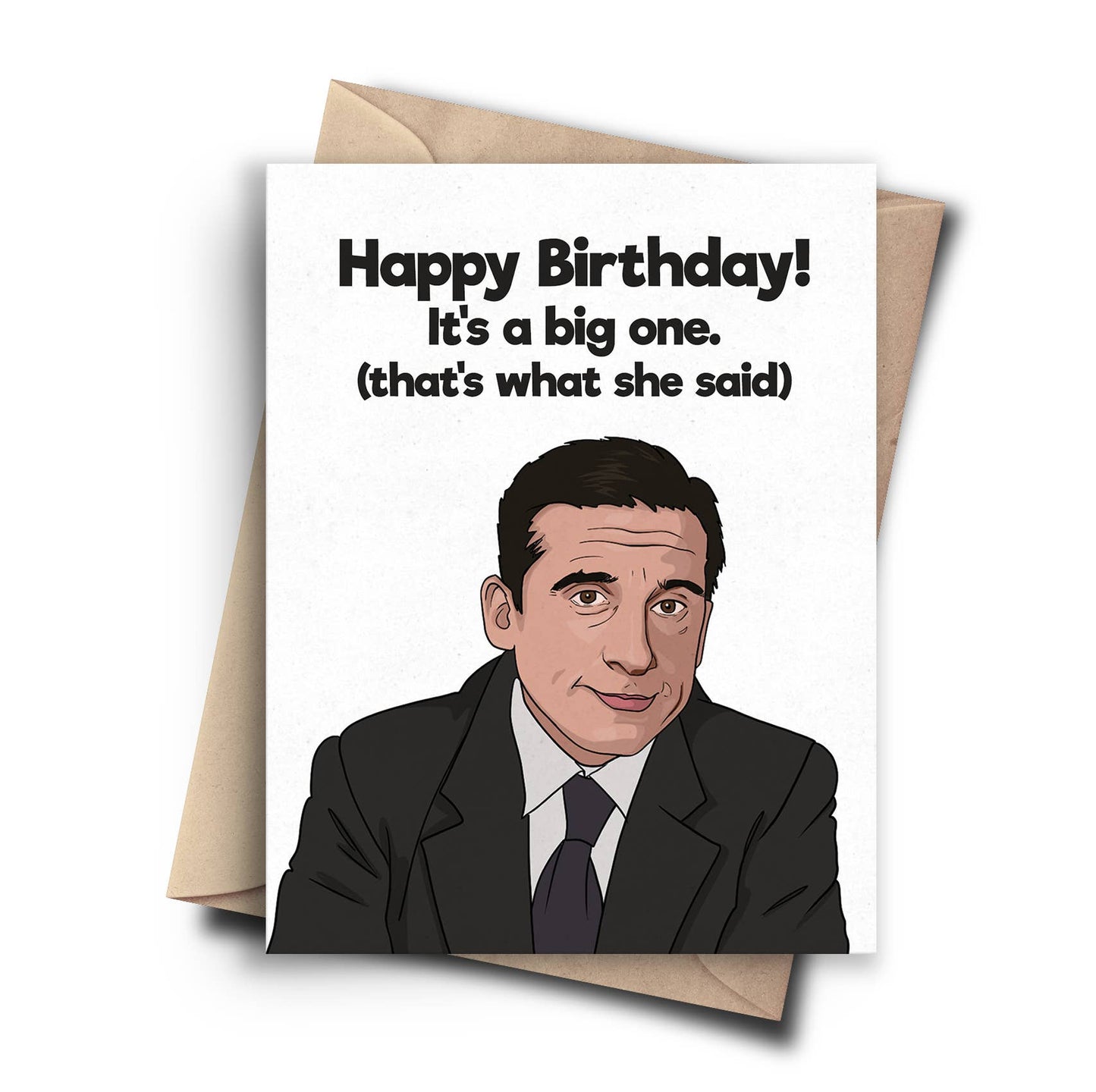 Pop Cult Paper - Funny Birthday Card - The Office Milestone Birthday