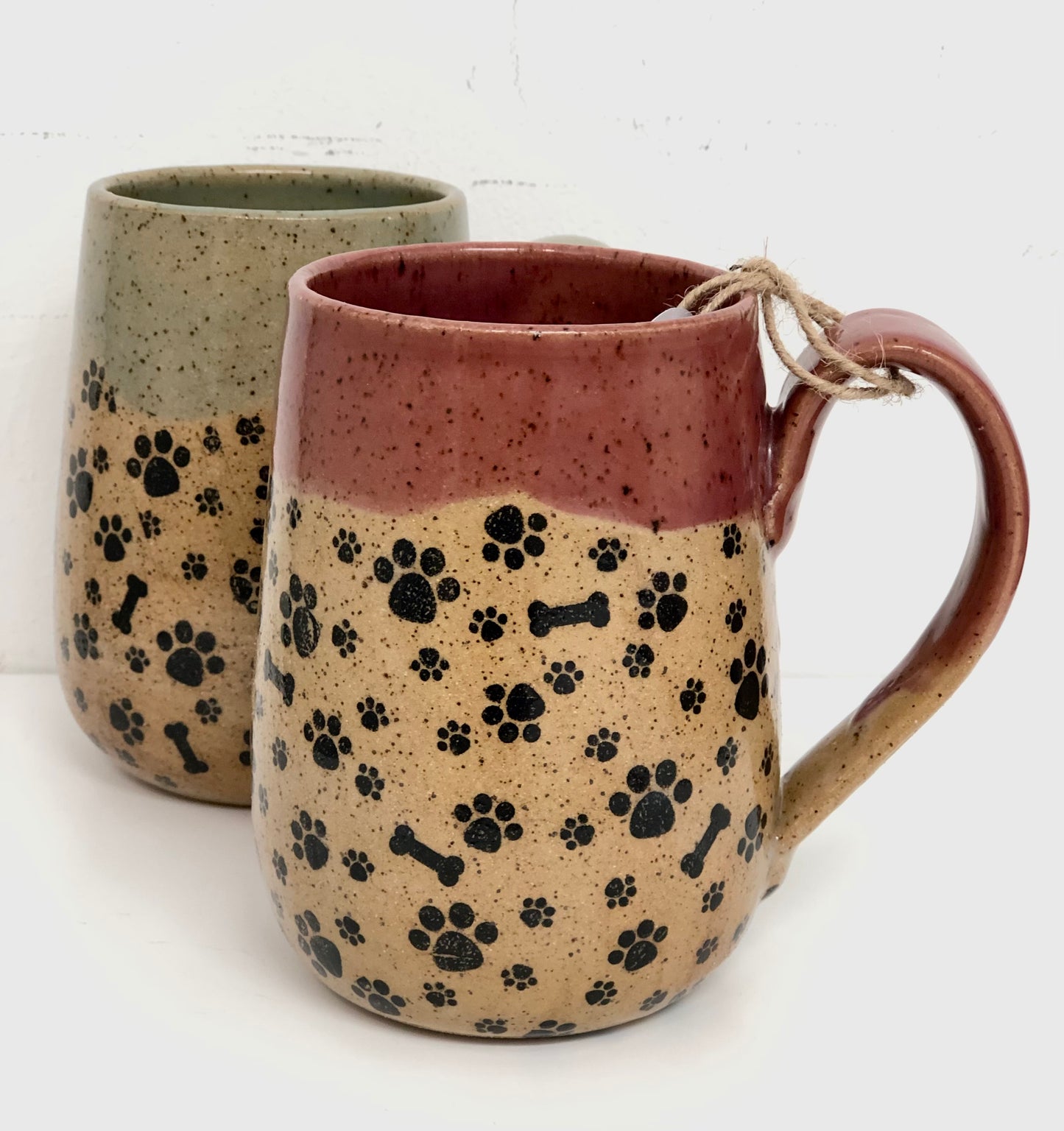 Stoney Ridge Pottery - Dog, Cat & Bird mugs