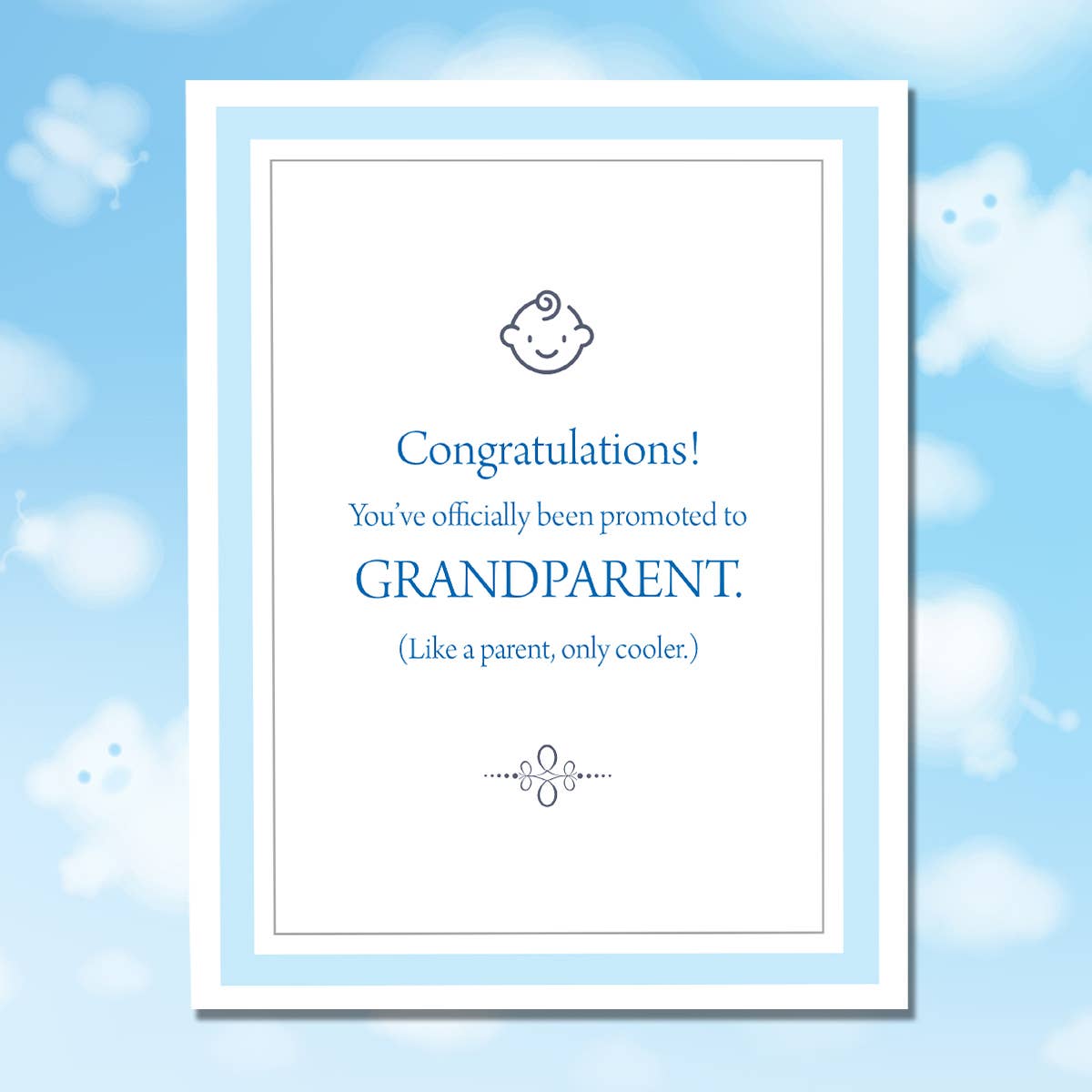 Design Corner - New Grandparent Baby Card