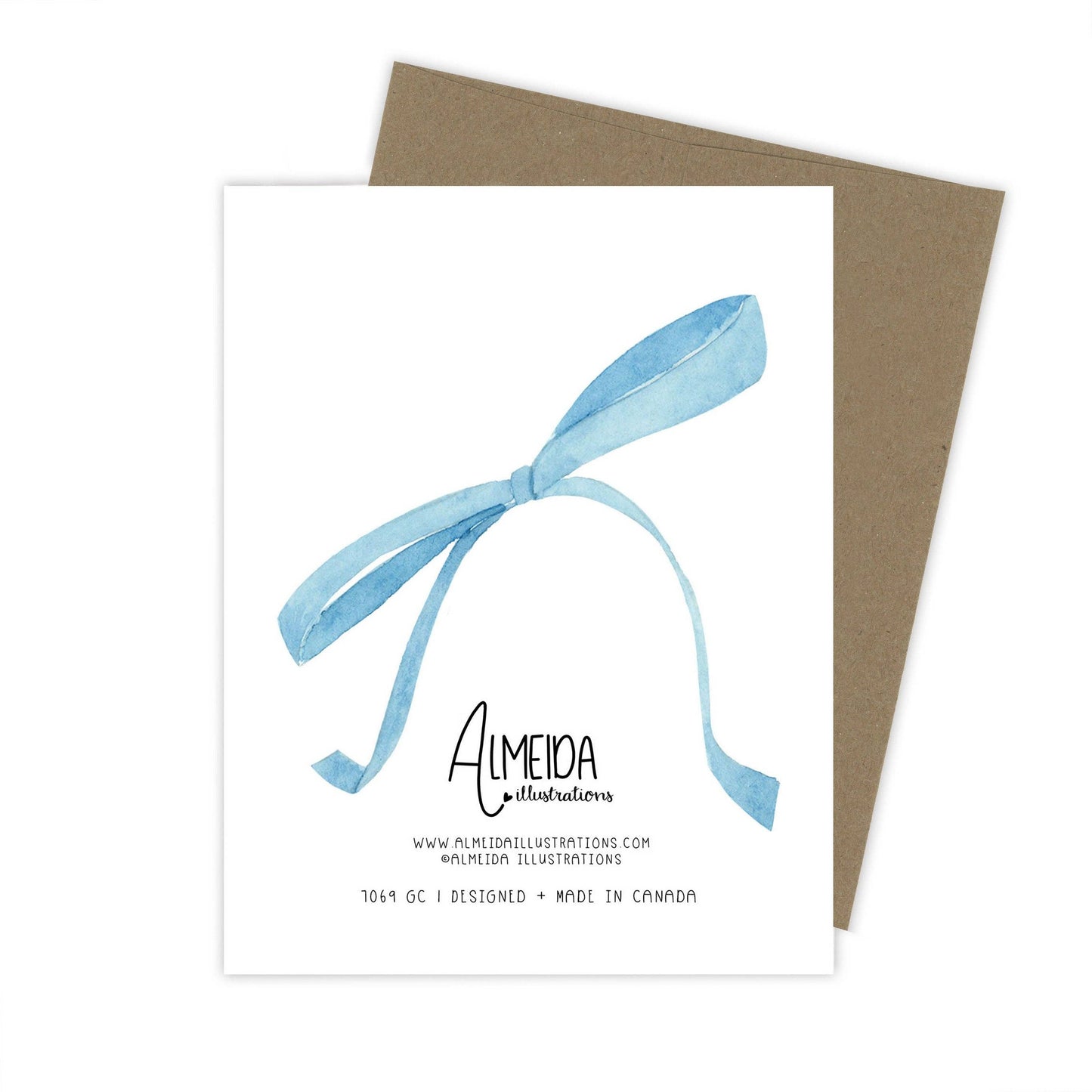 Almeida Illustrations - Infinite Love Wedding Day Card: White