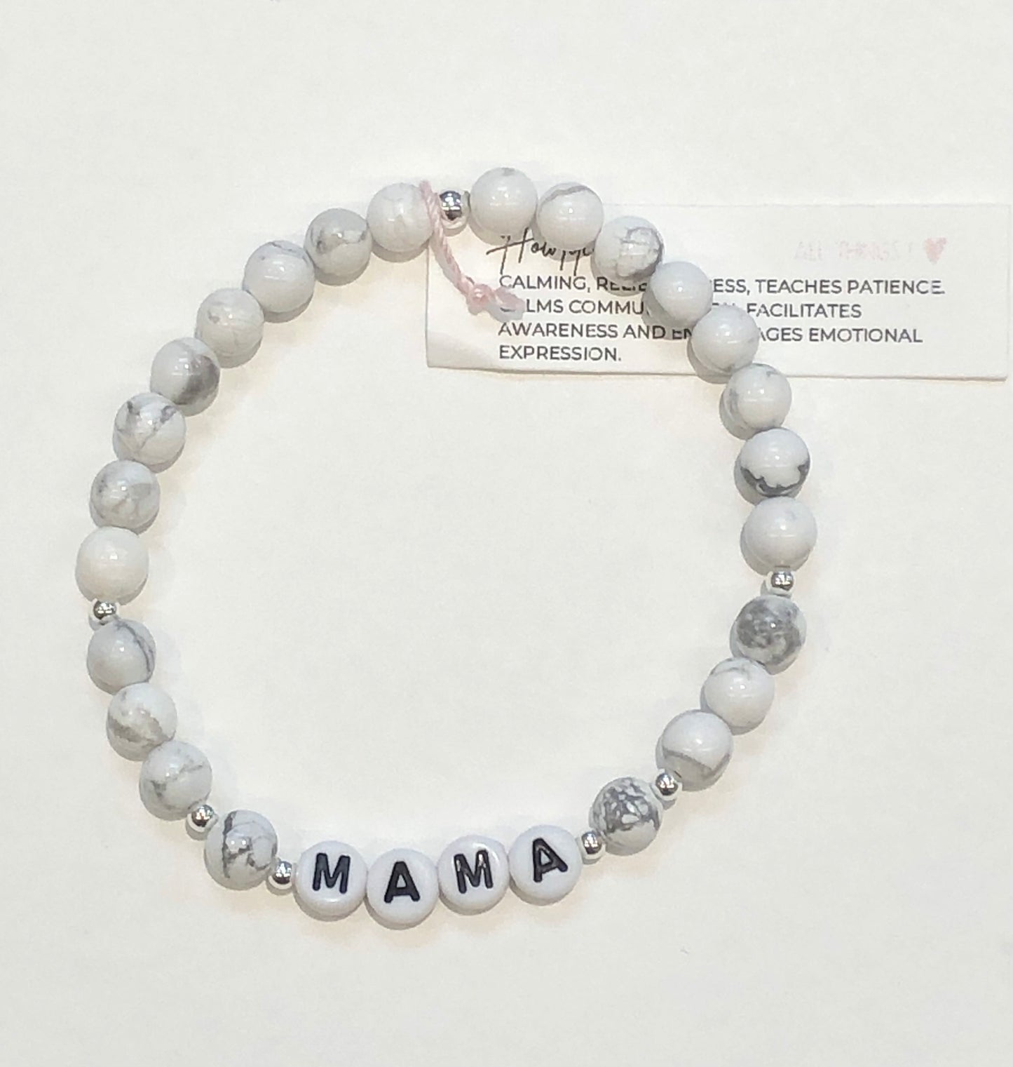 All Things I <3 - 'Mama' lettered bracelet