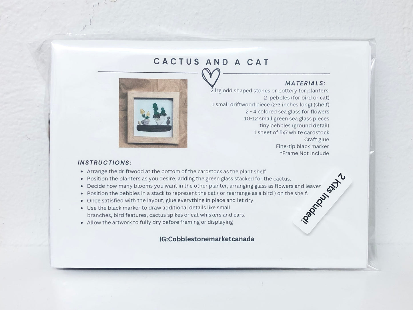 Cobblestone Market -DIY Card Kits -