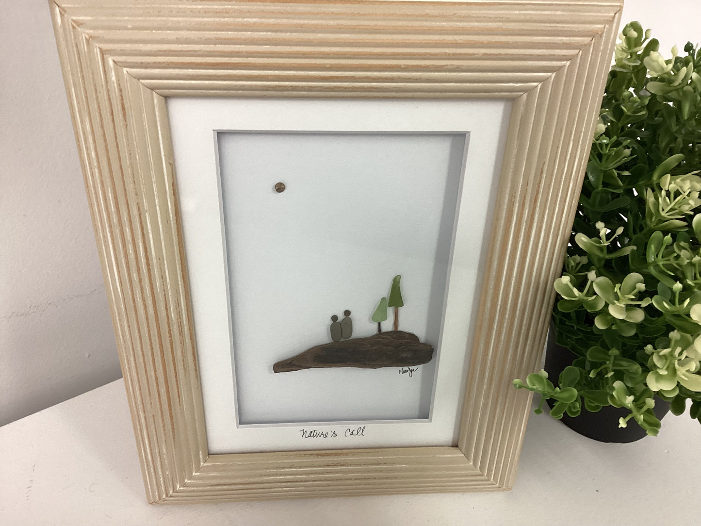 The Whispering Pebble- Framed Art