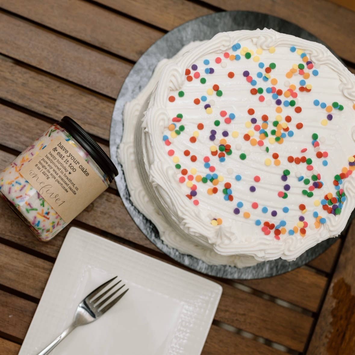 onefive1 - Have your cake & eat it too soy candle BIRTHDAY GIFT IDEA