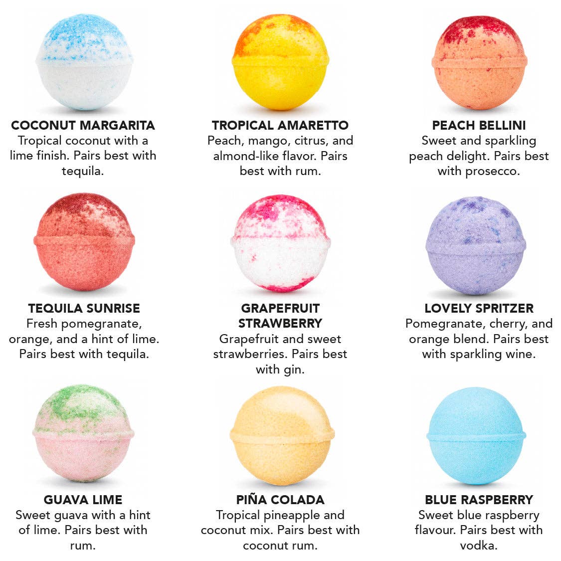 Cocktail Bomb Shop - TROPICAL PACK
