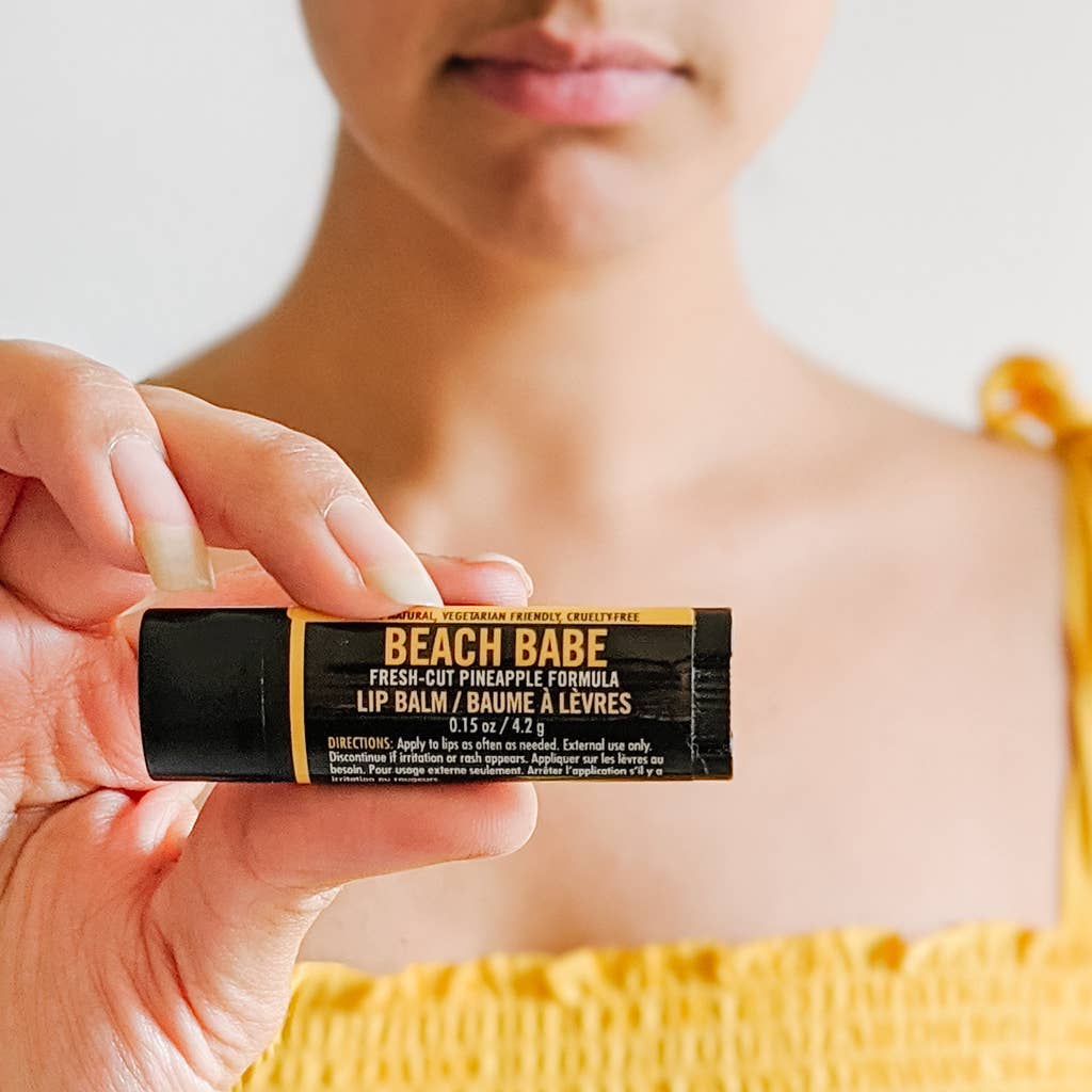 Walton Wood Farm - Lip Balm Pack - Beach Babe - Fresh-Cut Pineapple