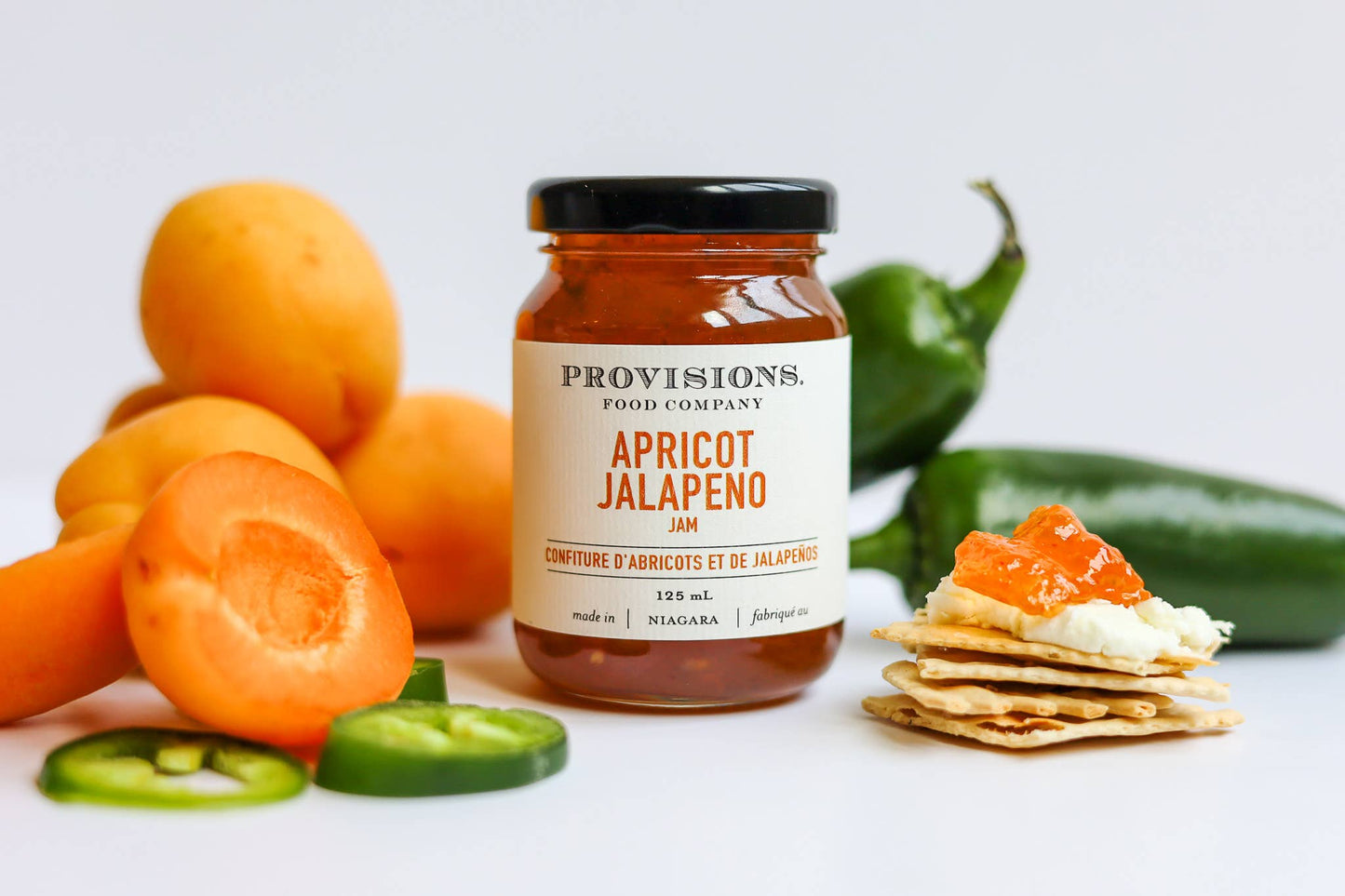 Provisions Food Company - Apricot Jalapeno Jam