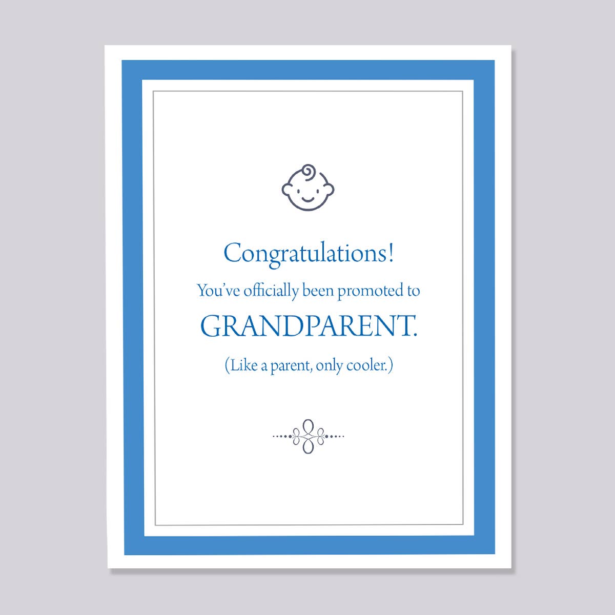 Design Corner - New Grandparent Baby Card