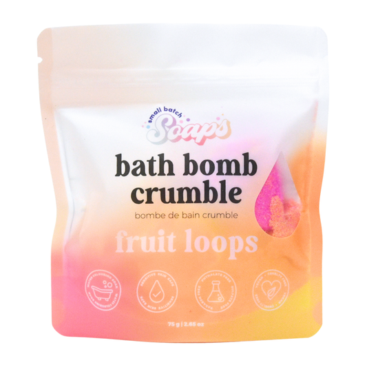 Small Batch Soaps - Fruit Loops Bath Bomb Crumble