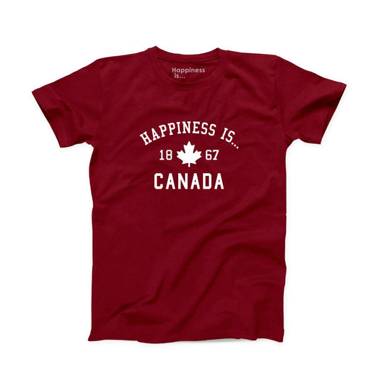 Happiness Is - Canada 1867 T-shirt