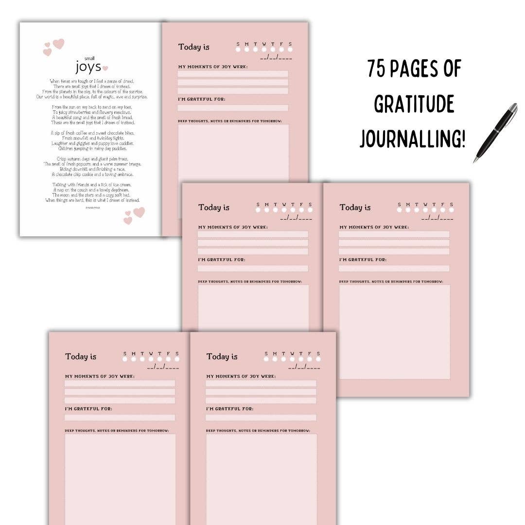 Doodle Paw Press - Gratitude Journal for Moms
