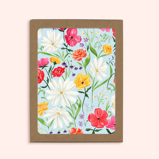 Almeida Illustrations - Wildflowers | Boxed Set of 6 Greeting Cards