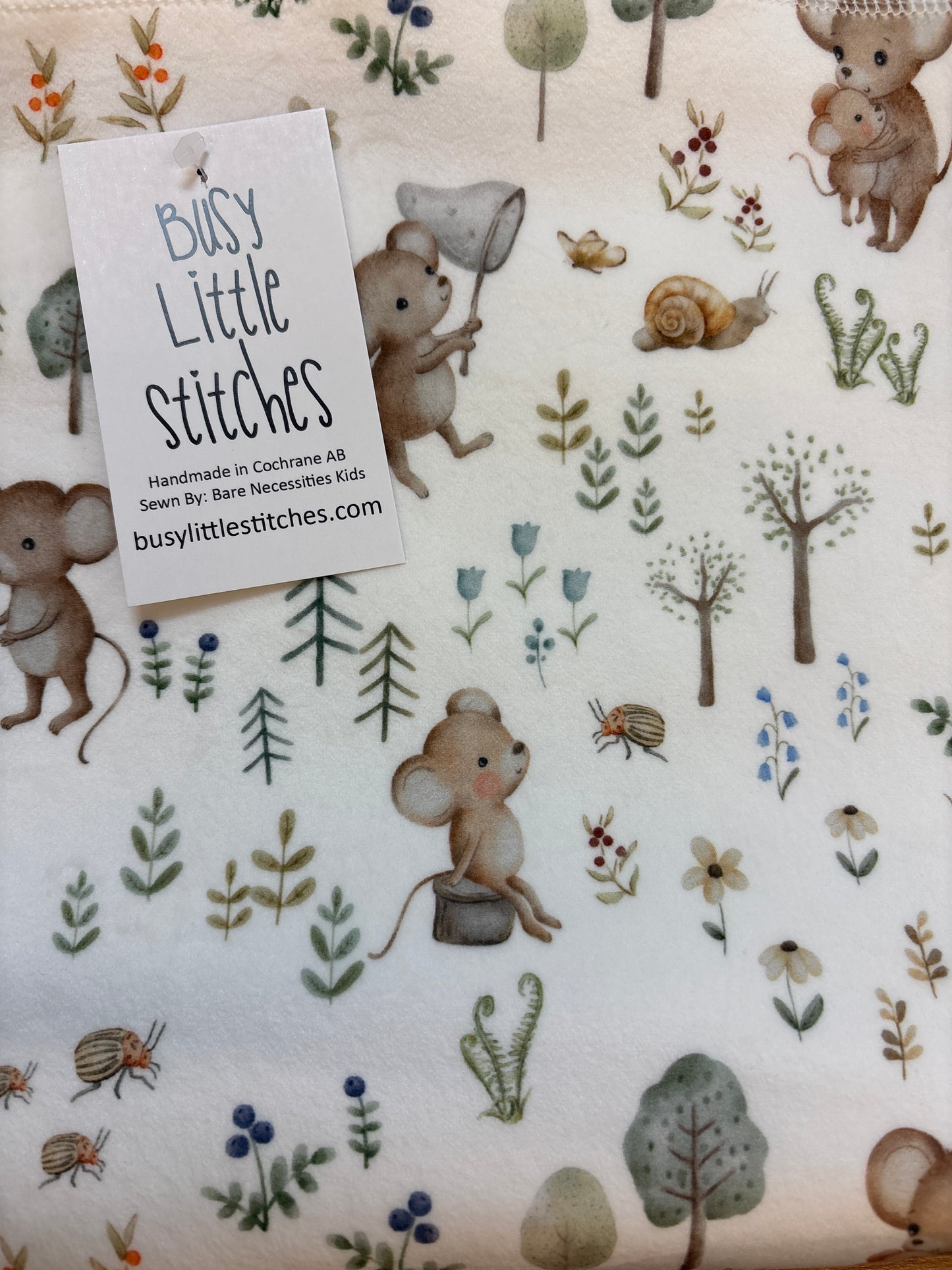 Busy Little Stitches- Forest Mice