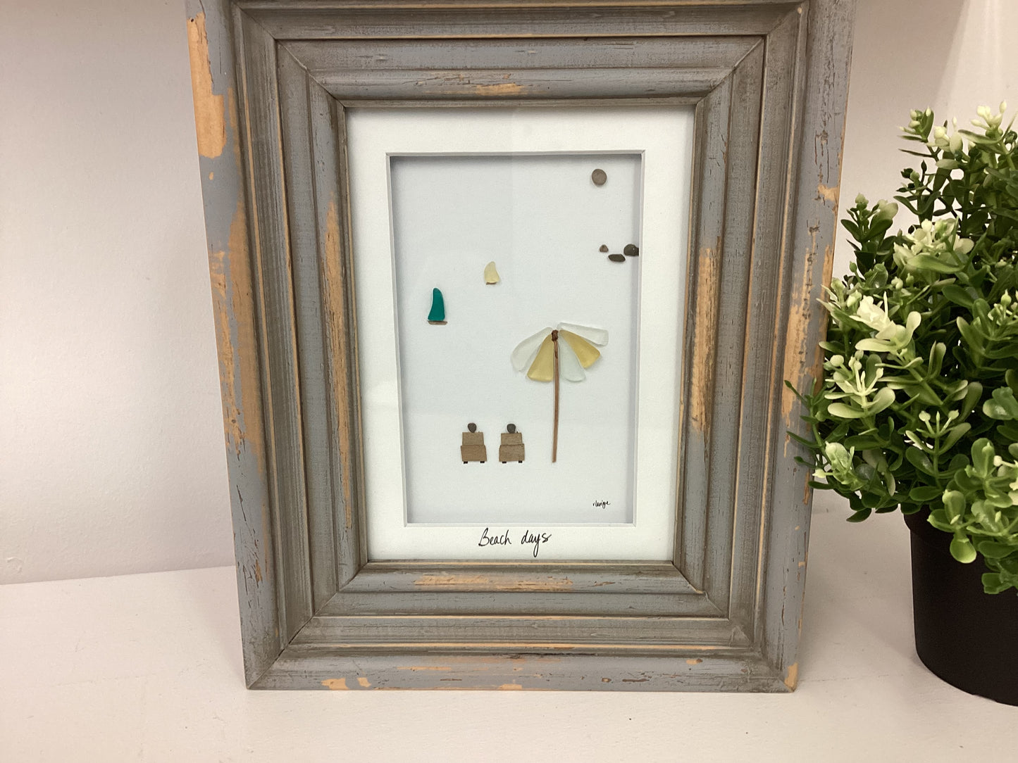 The Whispering Pebble- Framed Art