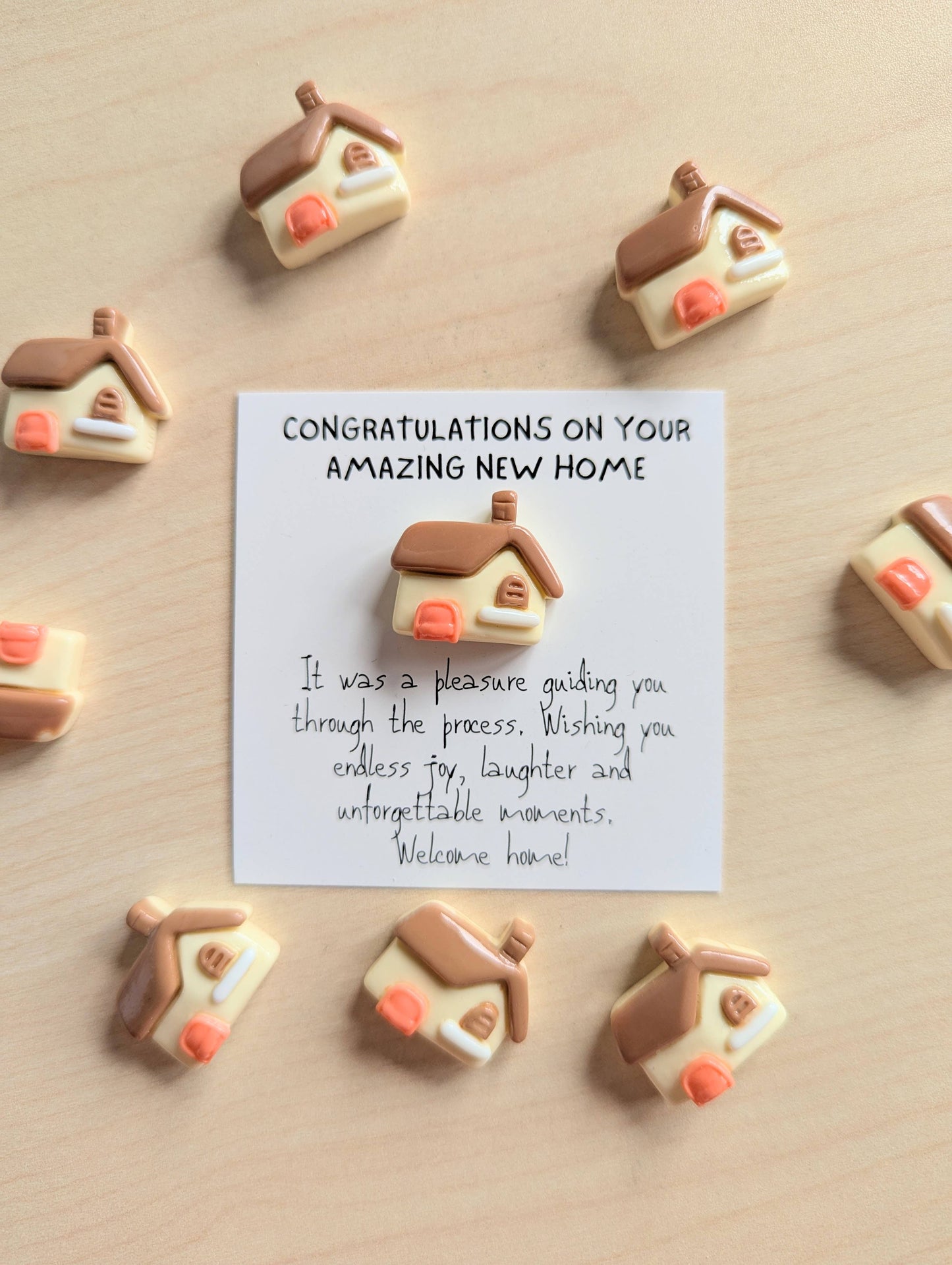 Uplifted Ink - Realtor New Home Card – Congratulations Welcome Home Note