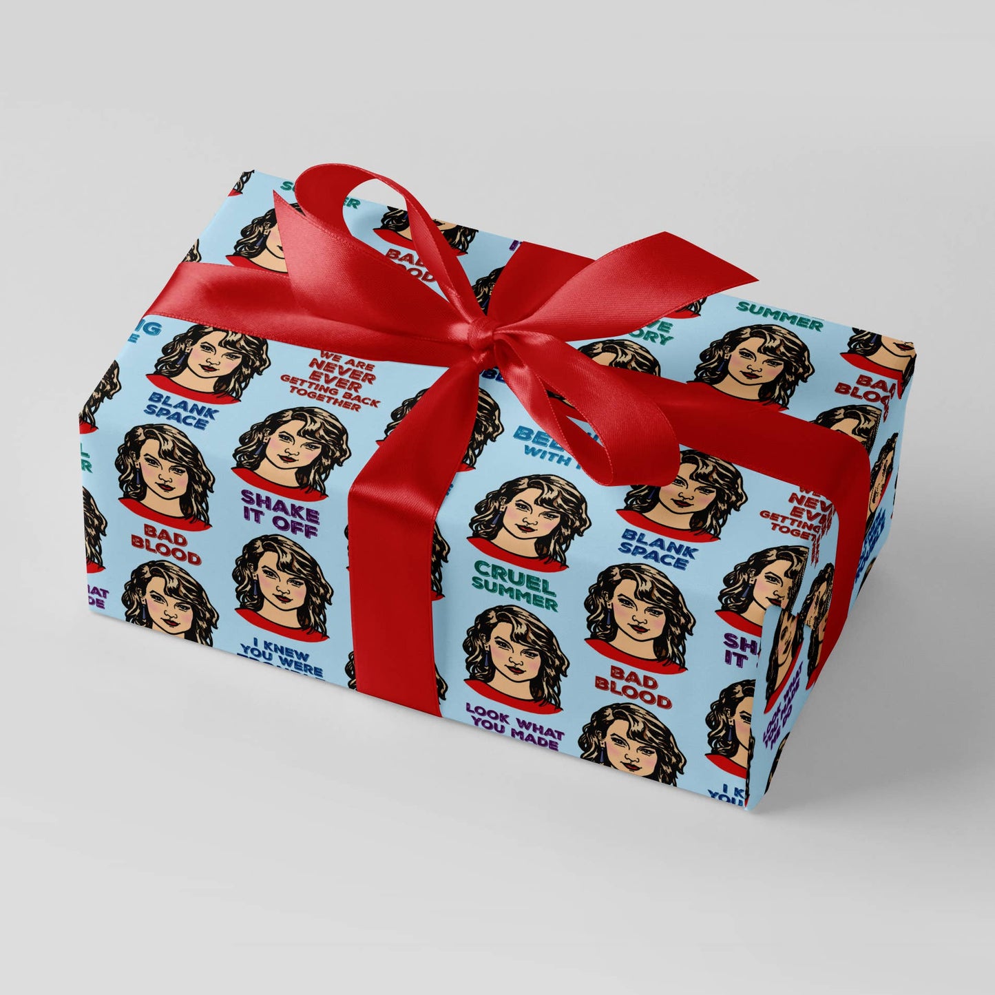 Design Corner - Taylor Swift Gift Wrap 24"x36" Sheet COLOUR