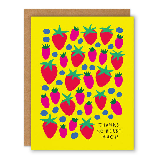 Badger & Burke - Berry Thank You - Greeting Card