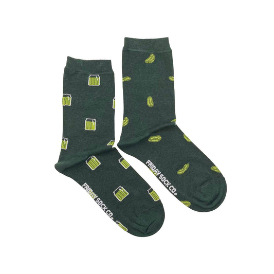 Friday Sock Co. - Women's Pickle Socks: Women’s 5 – 10