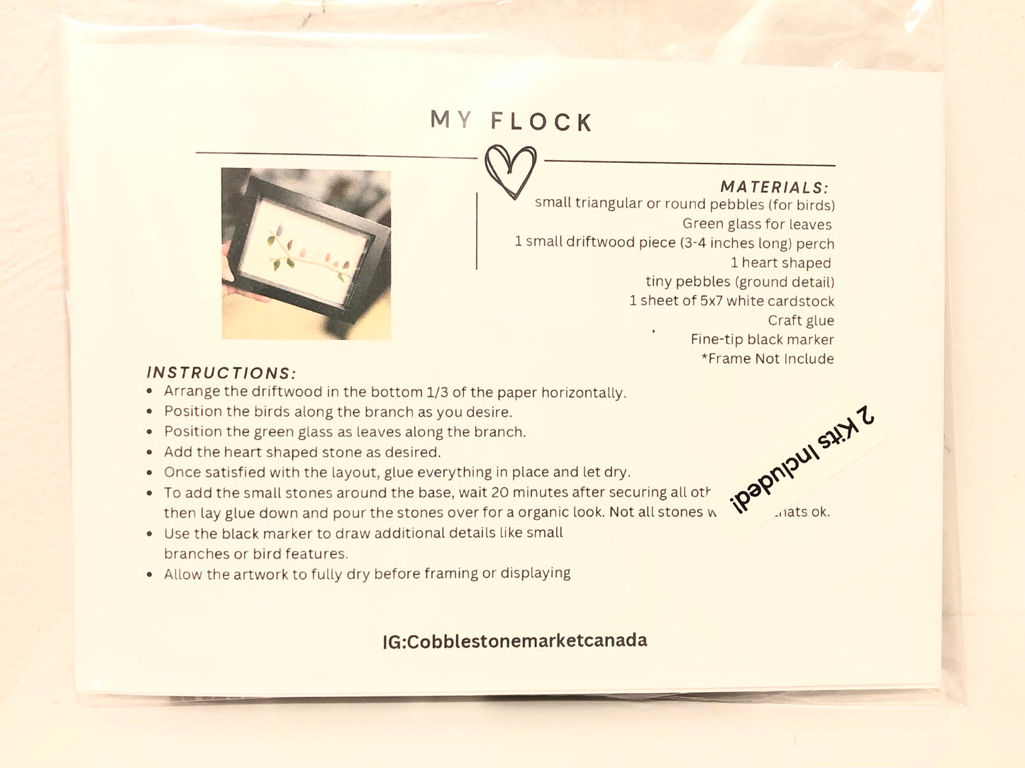 Cobblestone Market -DIY Card Kits -