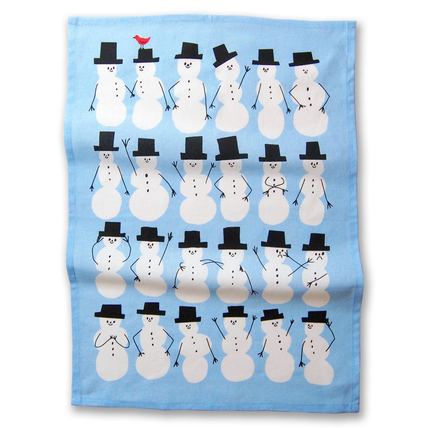 Badger & Burke - Snowmen Holiday Tea Towel