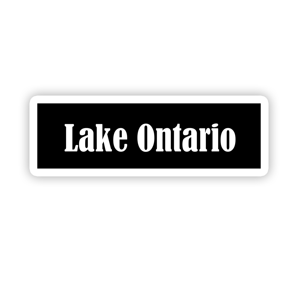 SlapPolitics Stickers  - Lake Ontario | Canada Politics | Waterproof Bumper Sticker