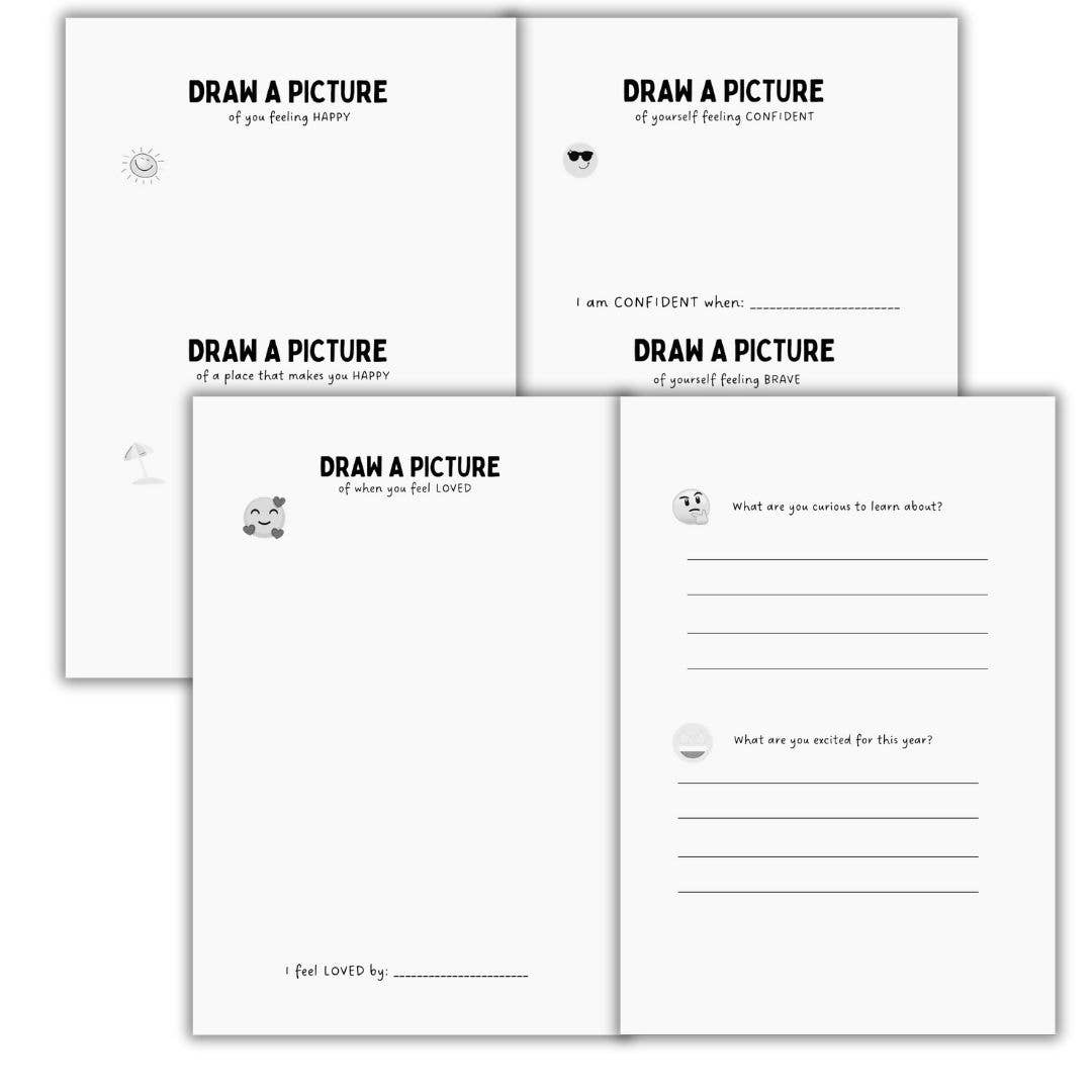 Doodle Paw Press - Big Feelings & Bright Moments | A Gratitude Journal For Kids